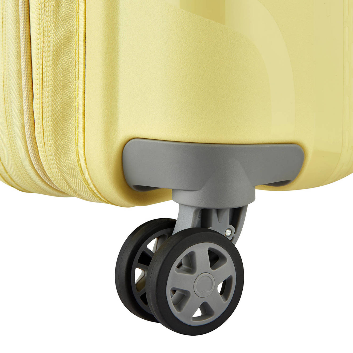 Delsey trolley Clavel 70 cm. Expandable geel