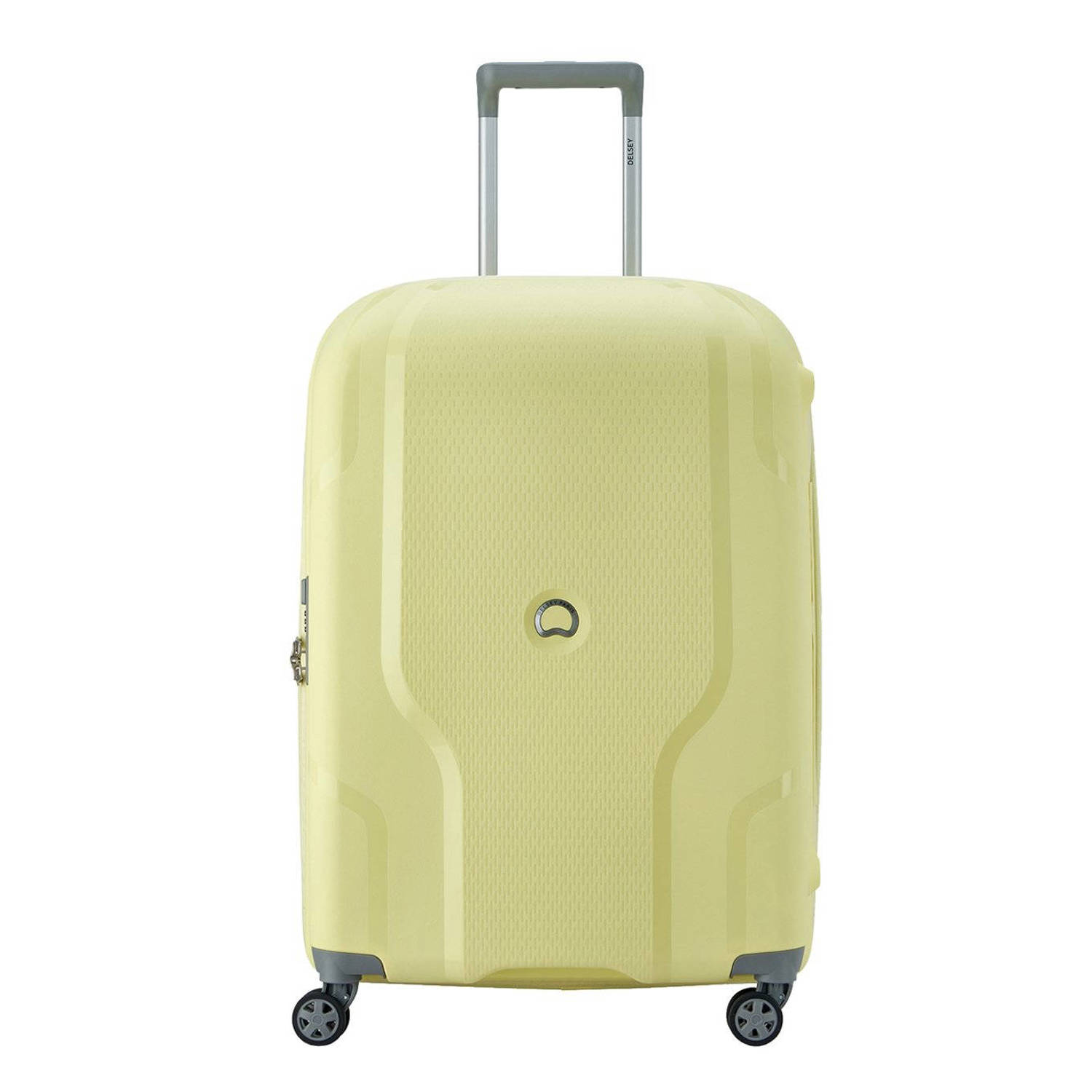 Delsey trolley Clavel 70 cm. Expandable geel