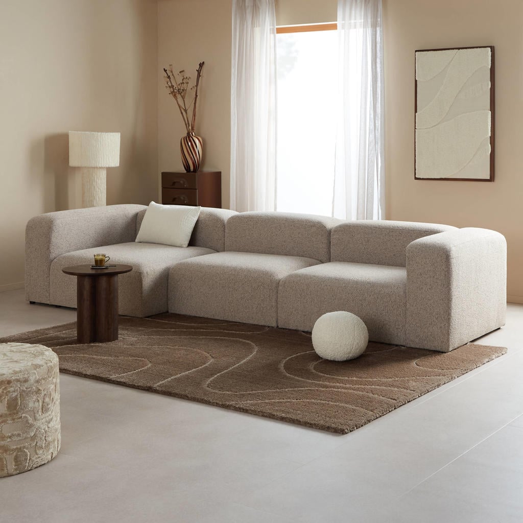 Studio LIVIT hoekbank links Ylva - beige