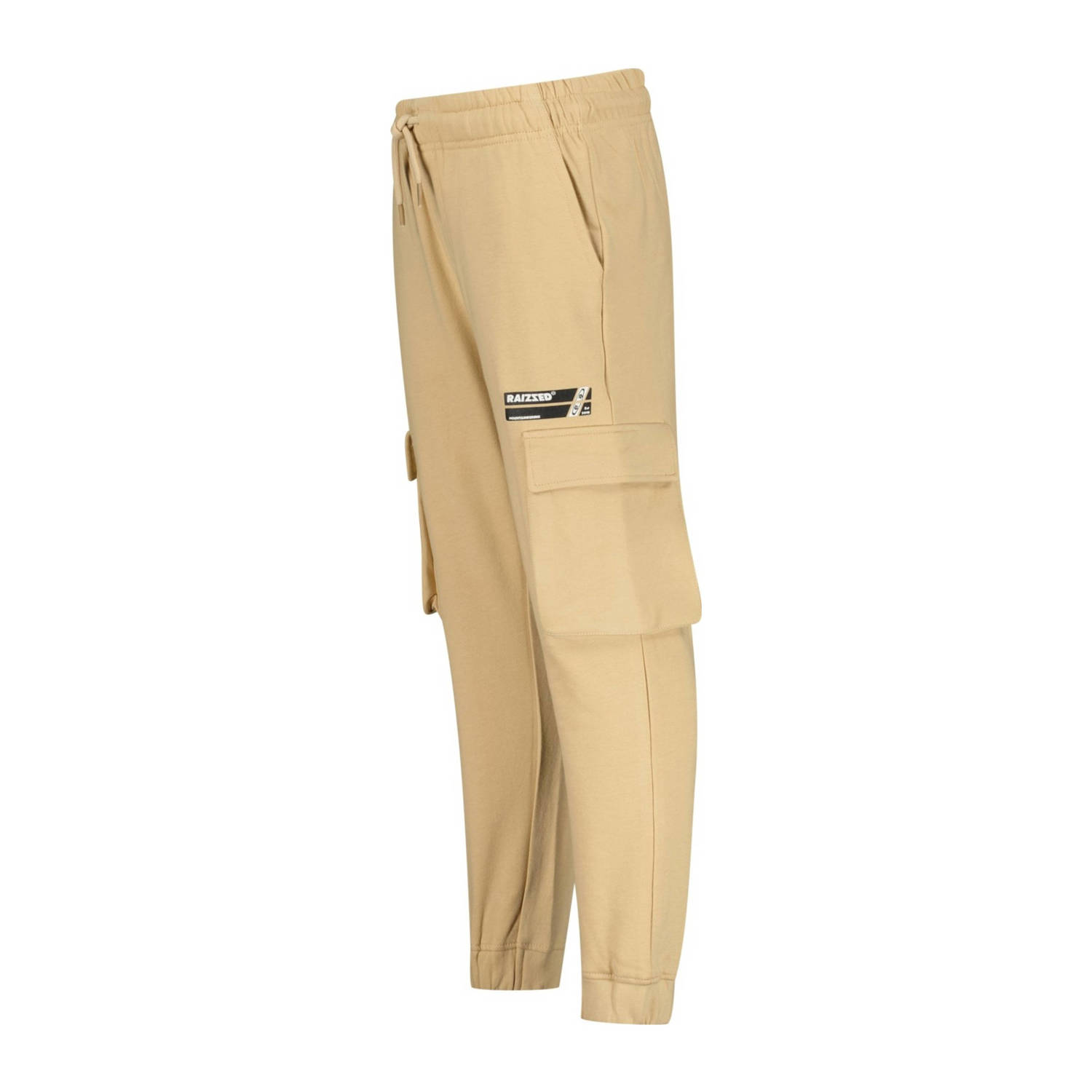 Raizzed tapered fit cargobroek Osaka beige