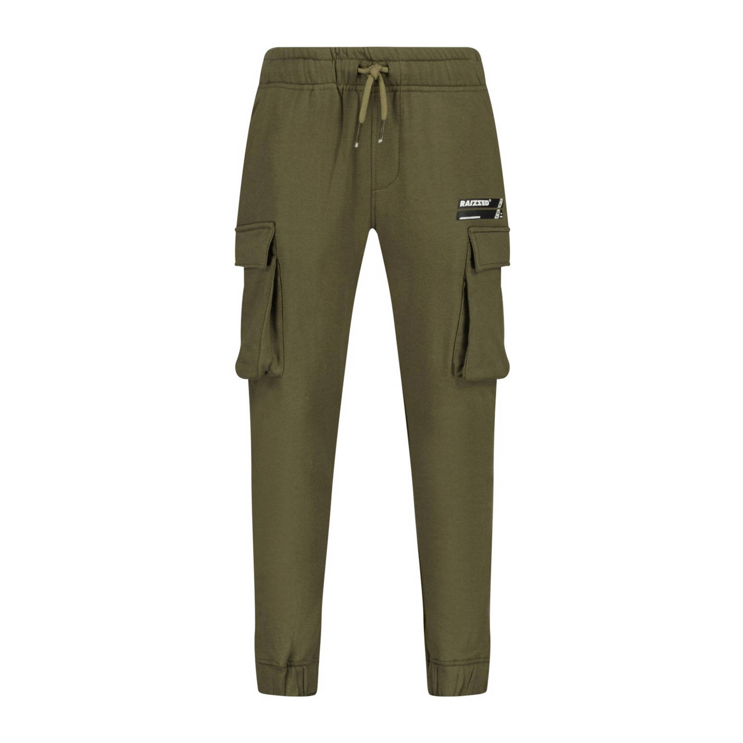 Raizzed tapered fit cargobroek Osaka armygroen