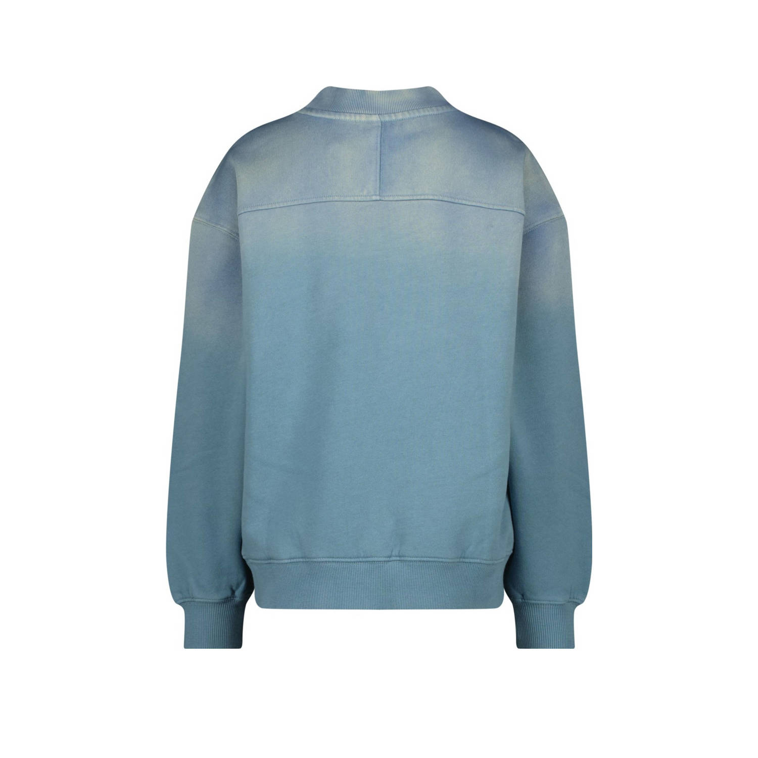 Vingino sweater Nebras met printopdruk blauw