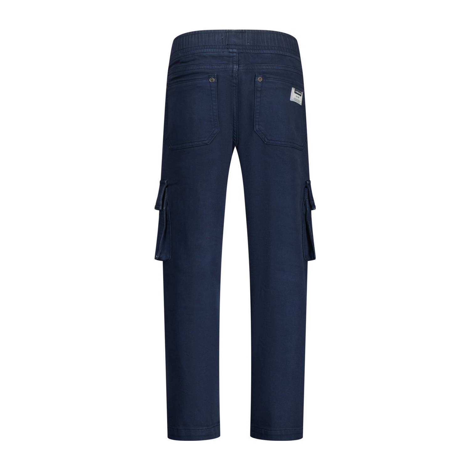Vingino loose fit cargobroek Claudio donkerblauw