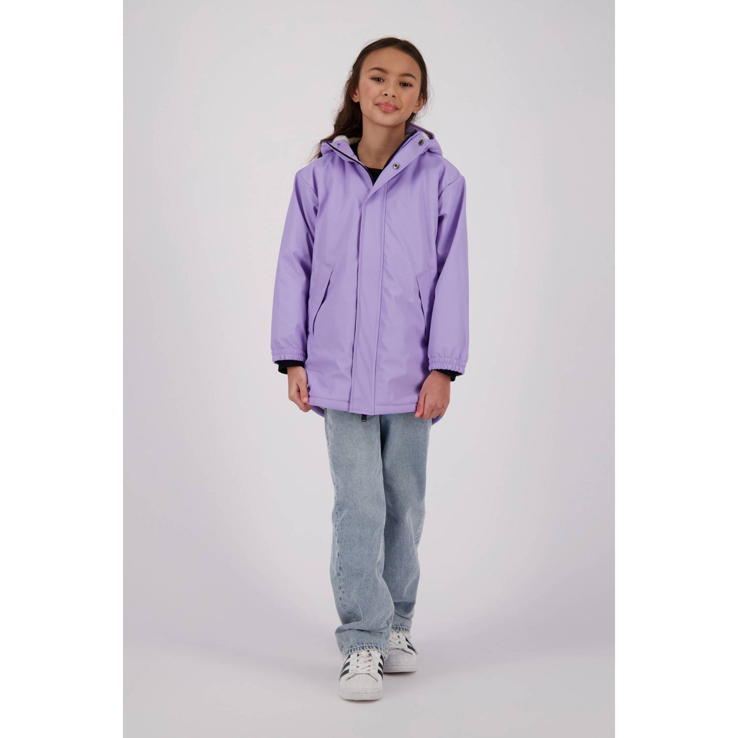 Vingino kids regenjas Twilight lila