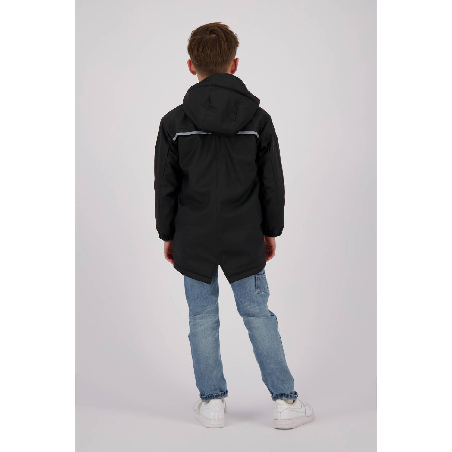 Vingino kids regenjas Twilight zwart