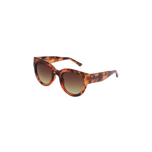 zonnebril Lilly met tortoise print bruin