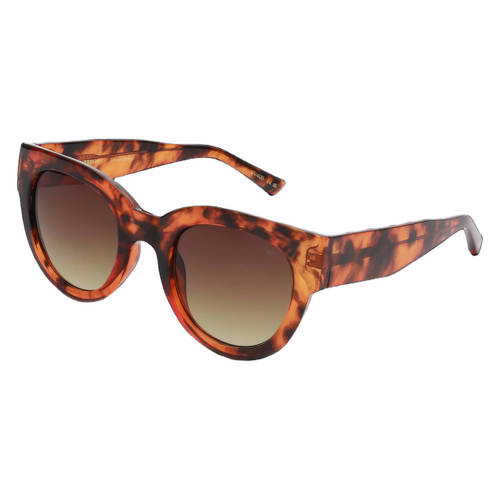A.Kjaerbede zonnebril Lilly met tortoise print bruin afbeelding