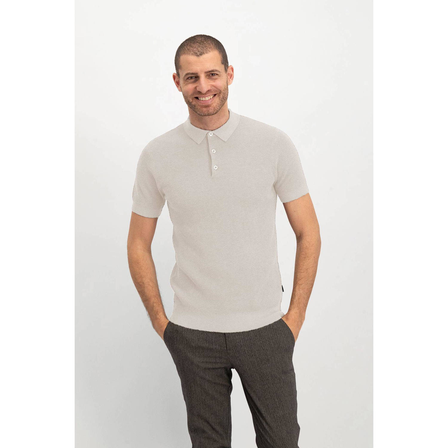 Saint Steve gebreide polo SIETSE