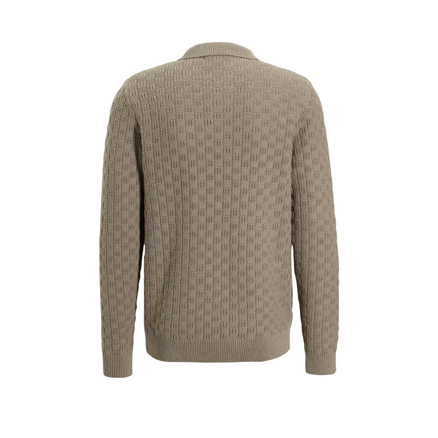 Saint Steve polo gebreid bruin