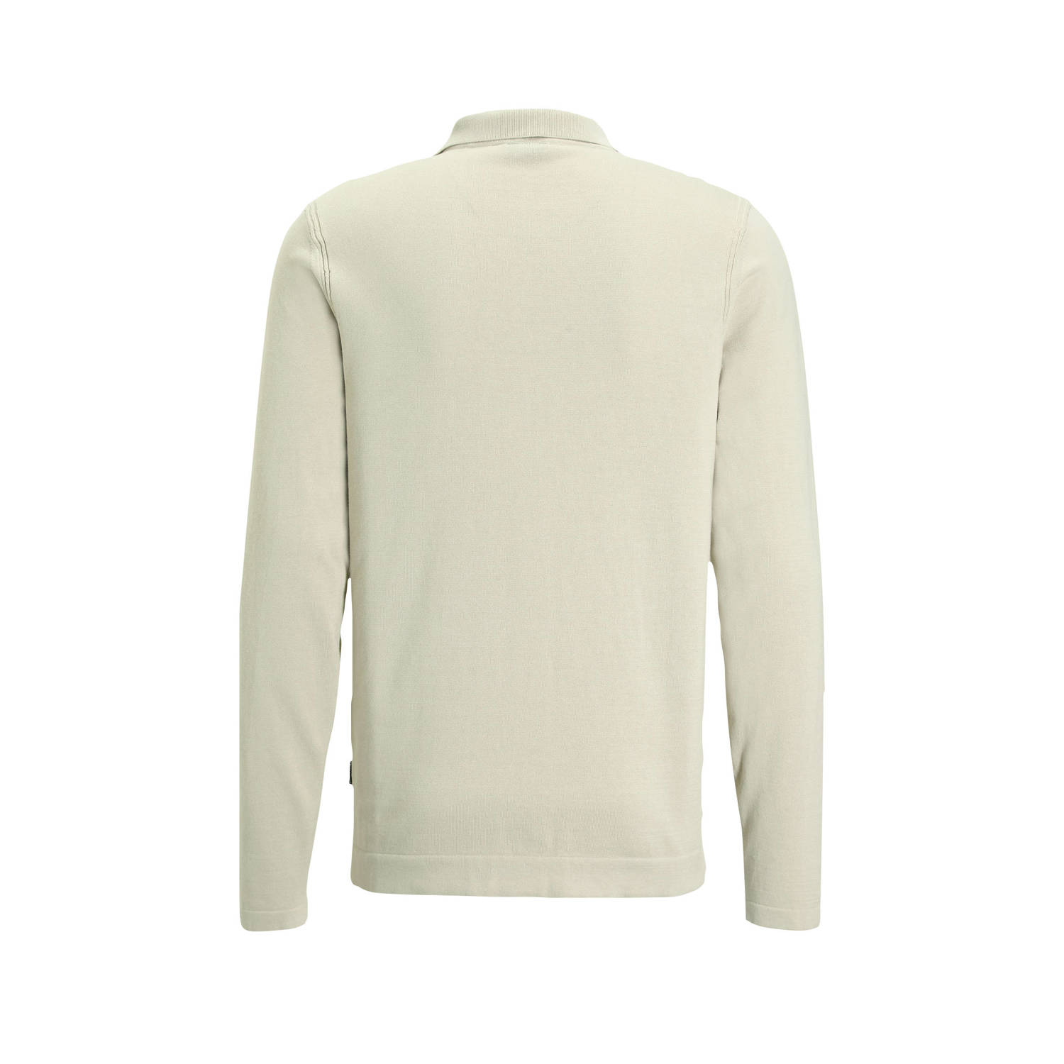 Saint Steve gemêleerde polo Shane beige