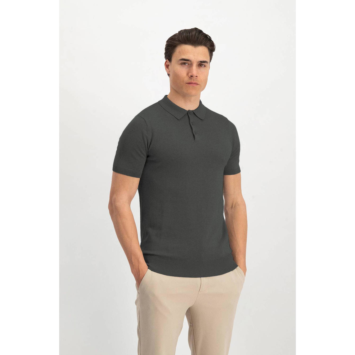Saint Steve gebreide polo CHRIS