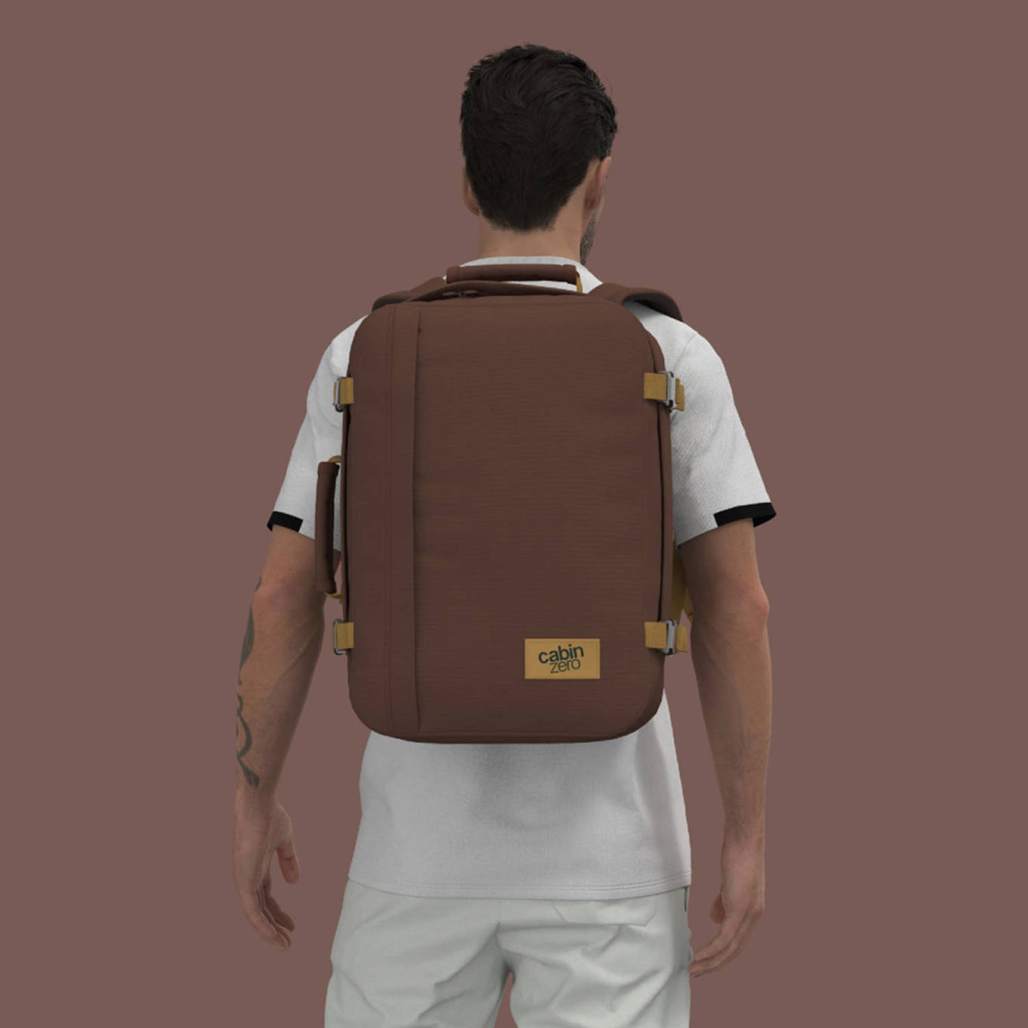 CabinZero reistas Classic 36L bruin