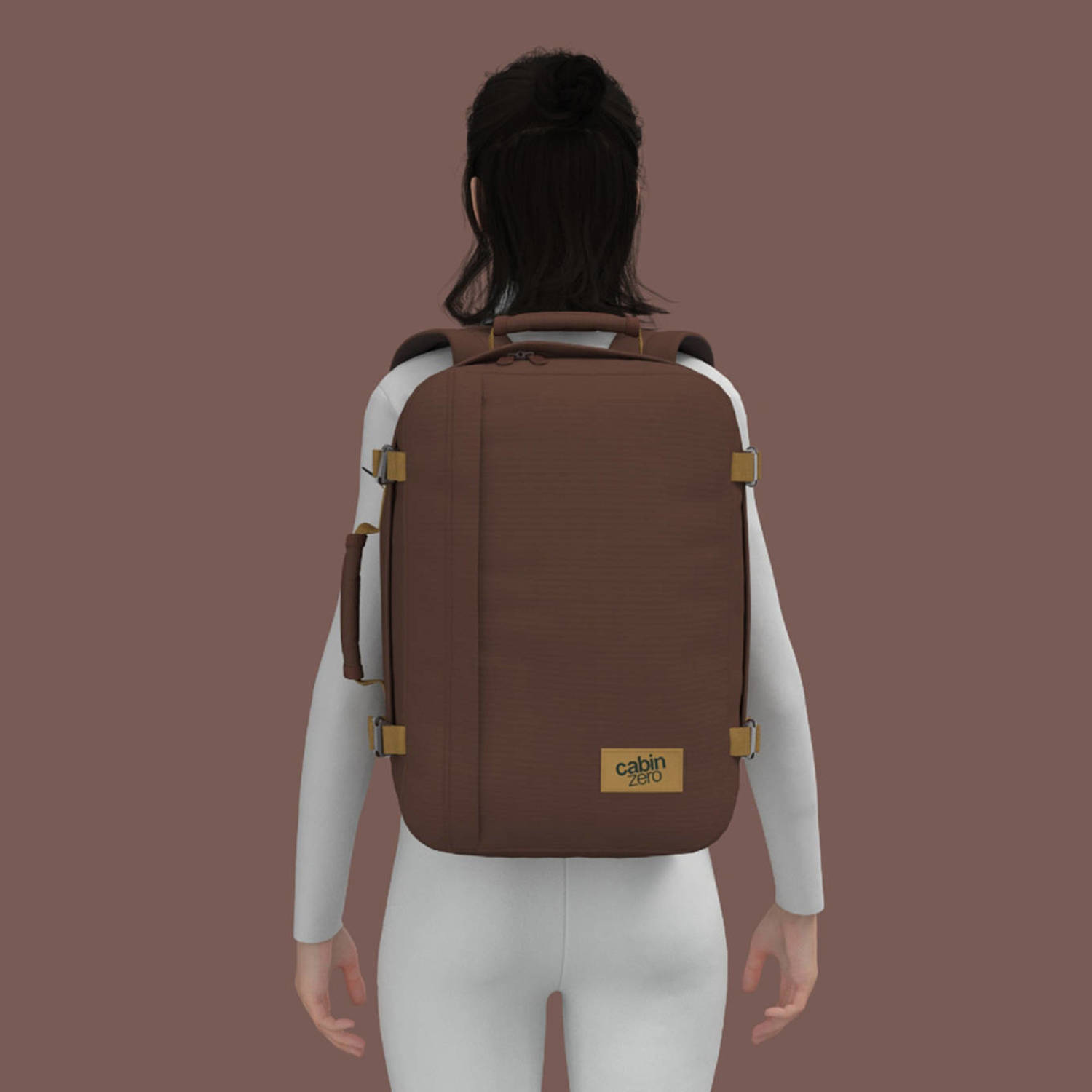 CabinZero reistas Classic 36L bruin