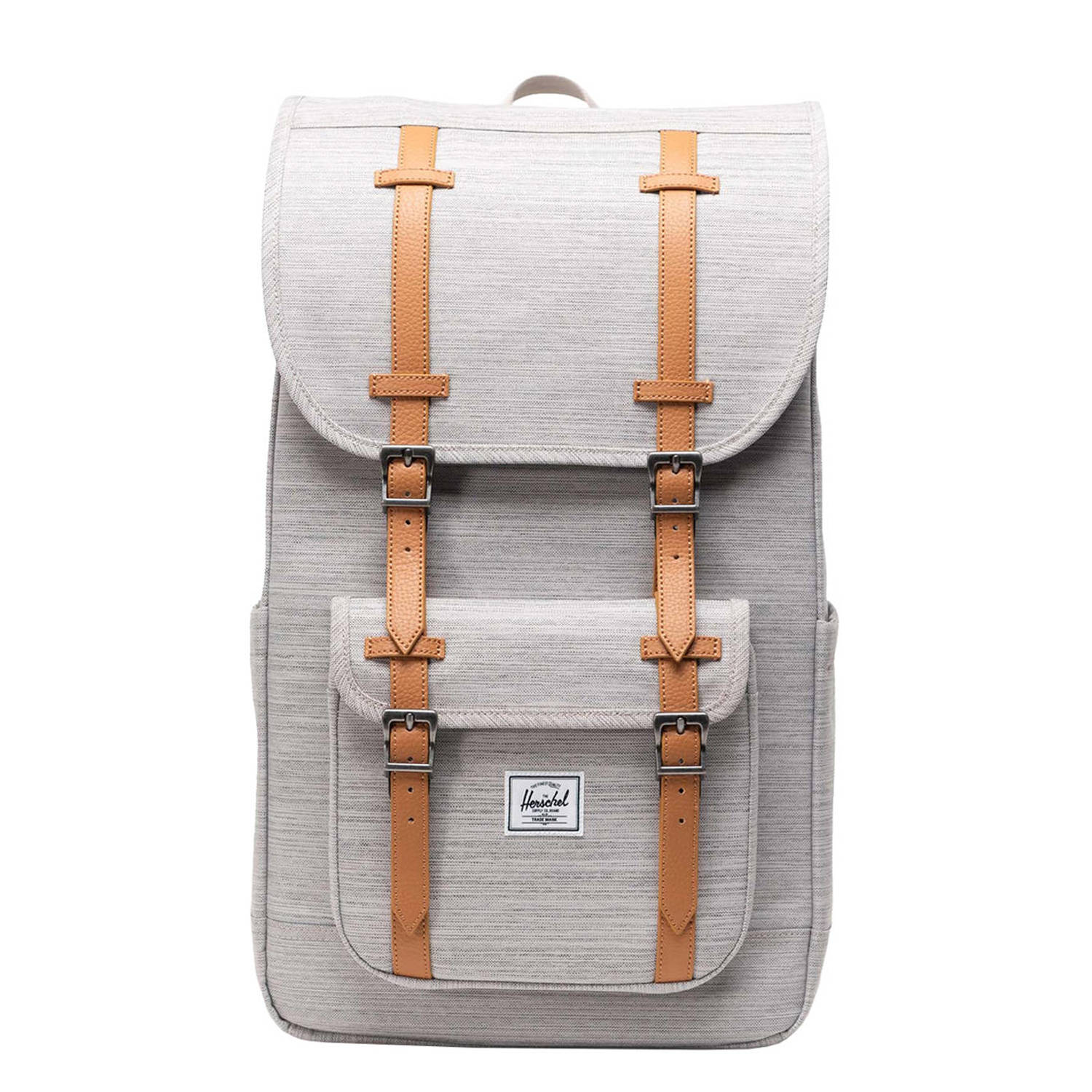 Herschel Lichtgrijze Crosshatch Rugzak Gray Unisex