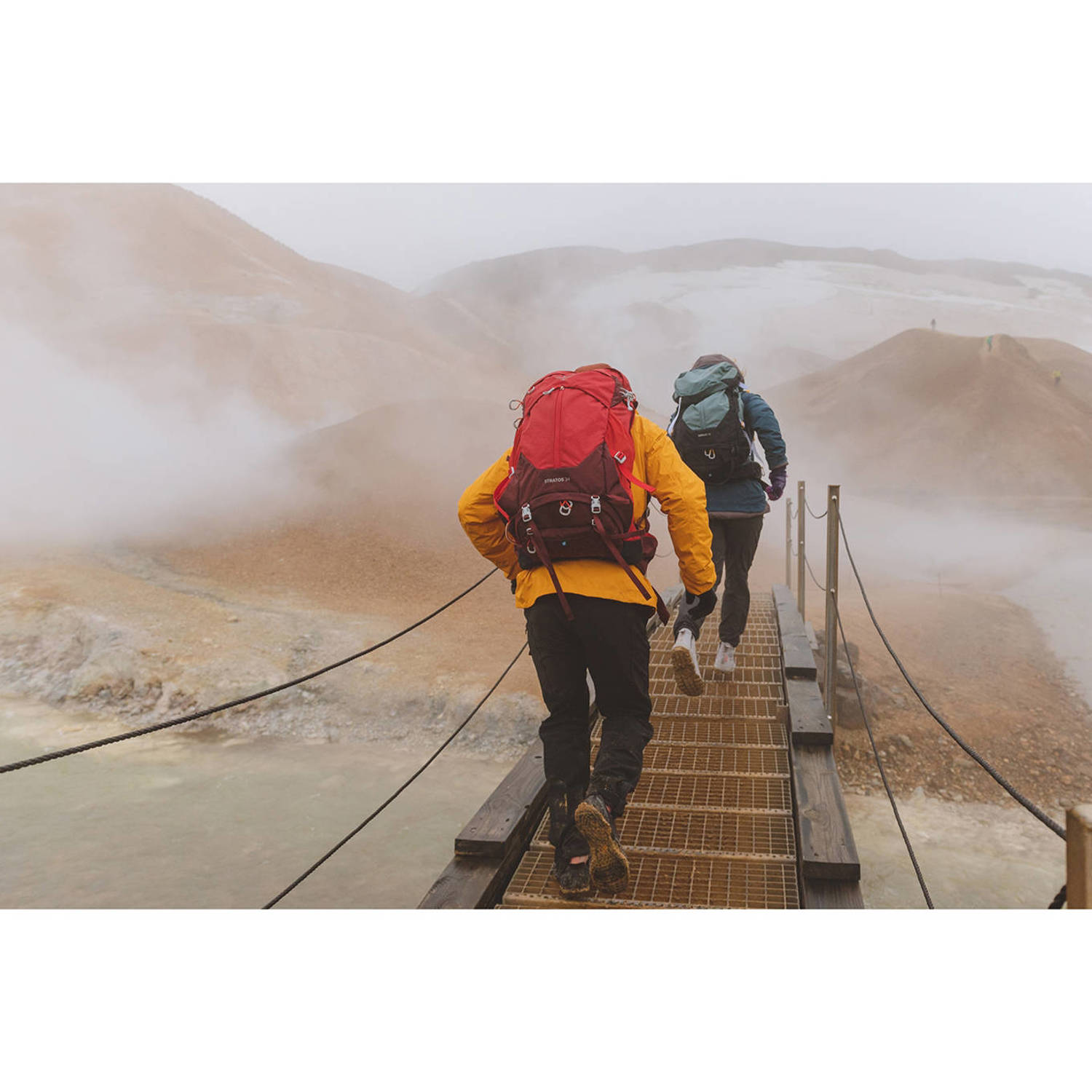 Osprey backpack Stratos 24L grijs
