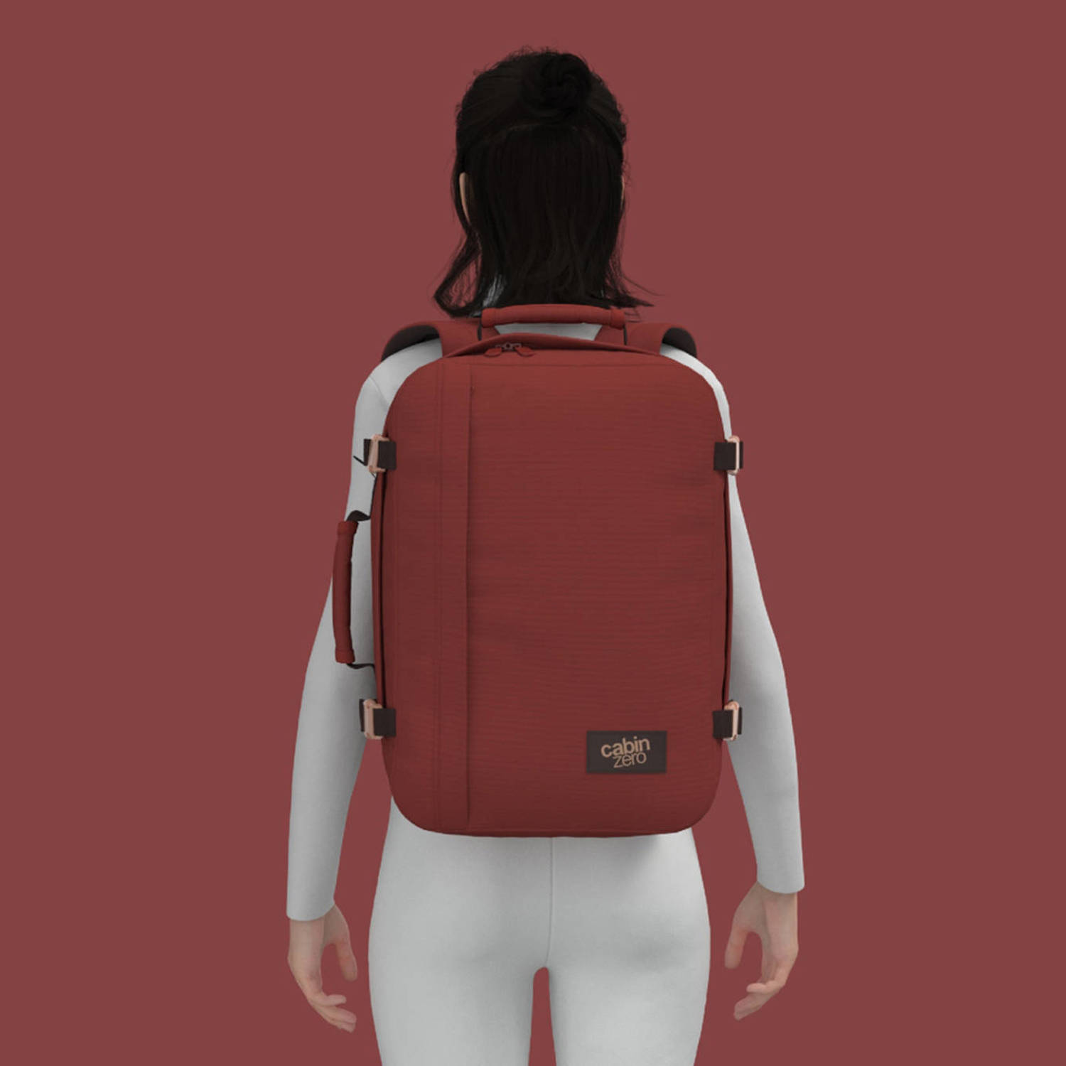 CabinZero reistas Clssic 36L rood