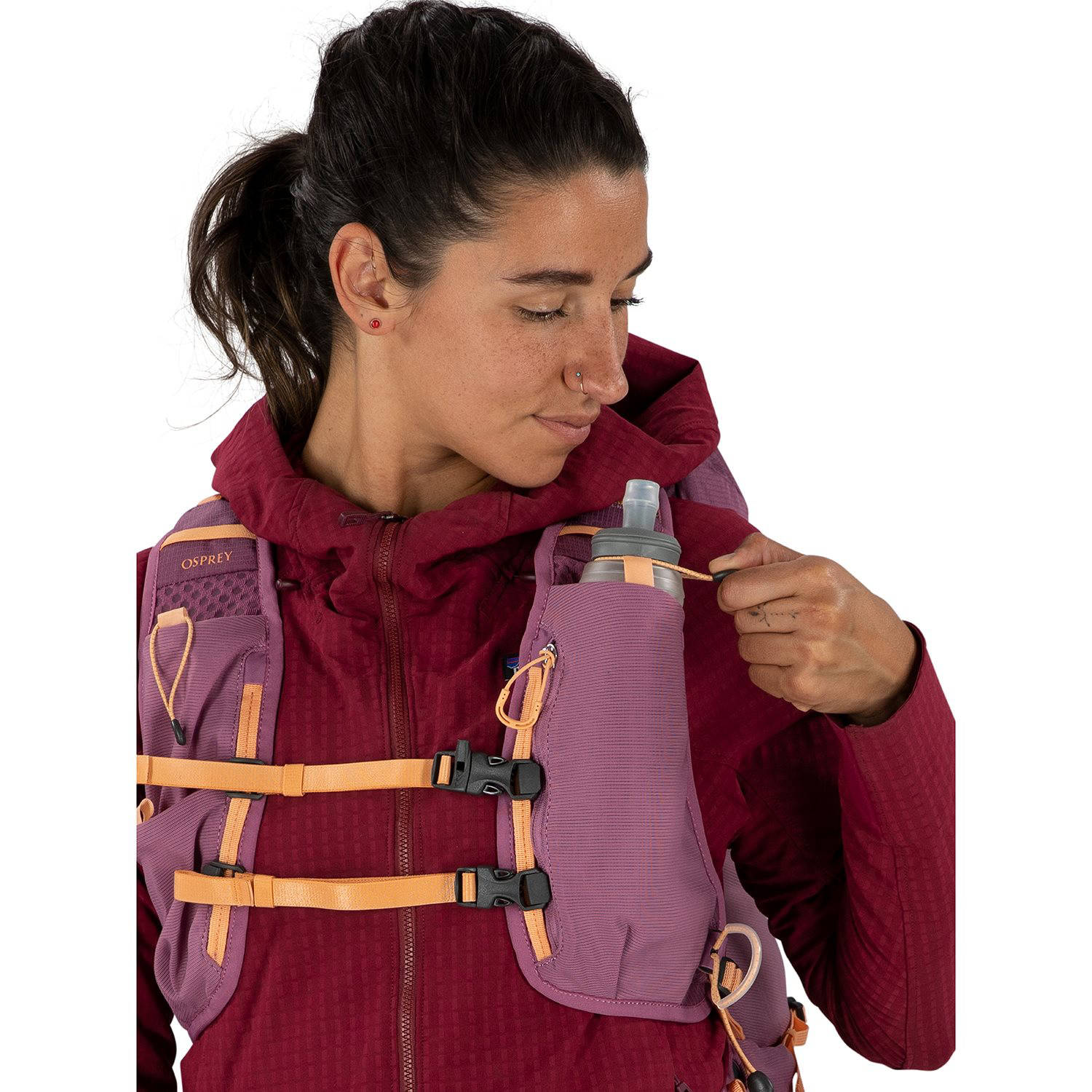 Osprey backpack Velocity 20L WM L donkergrijs