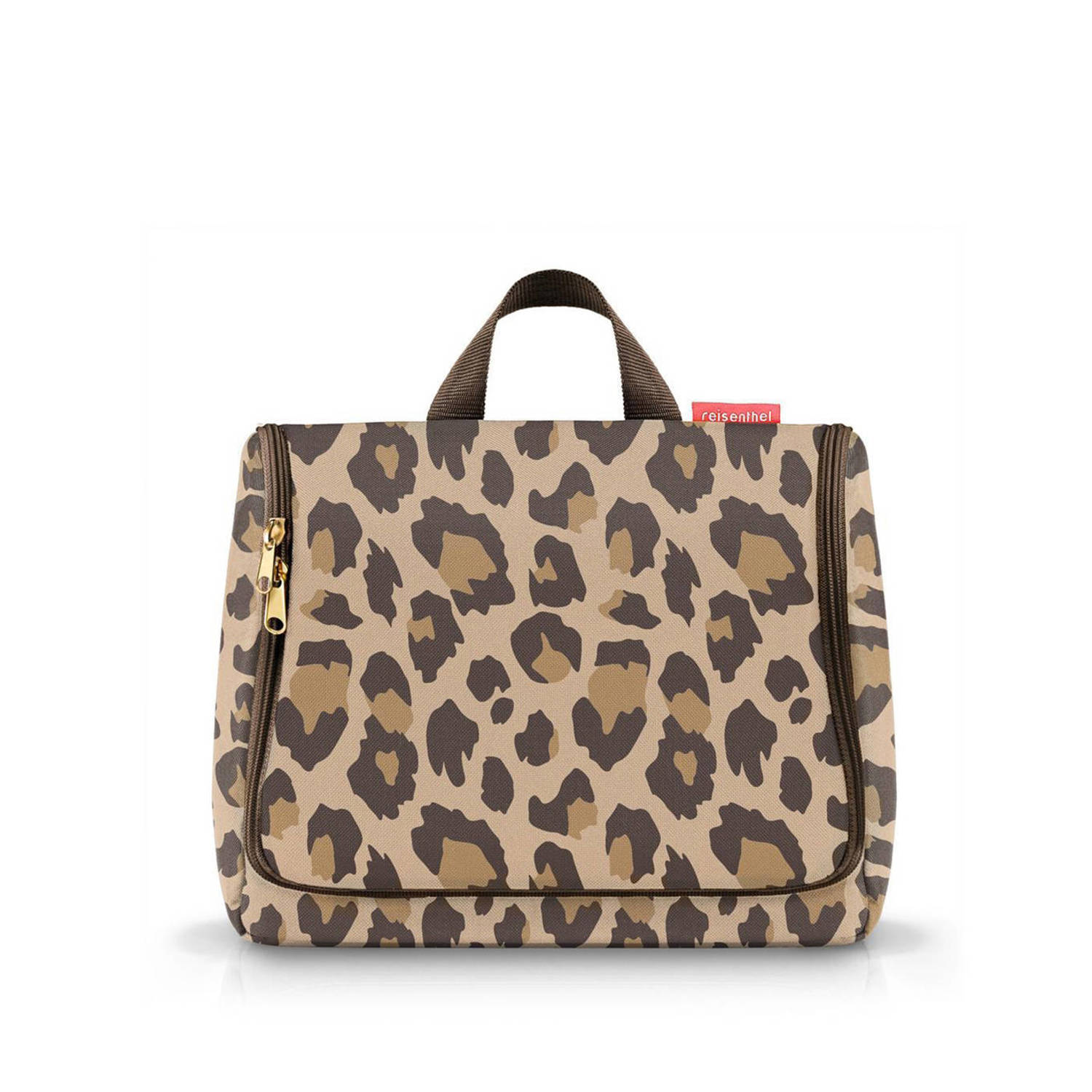 Reisenthel toilettas Travelling XL met panterprint