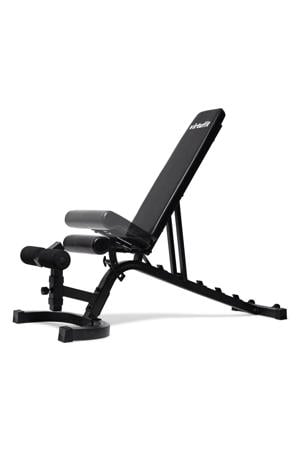 verstelbare Fitnessbank Pro - Zwart