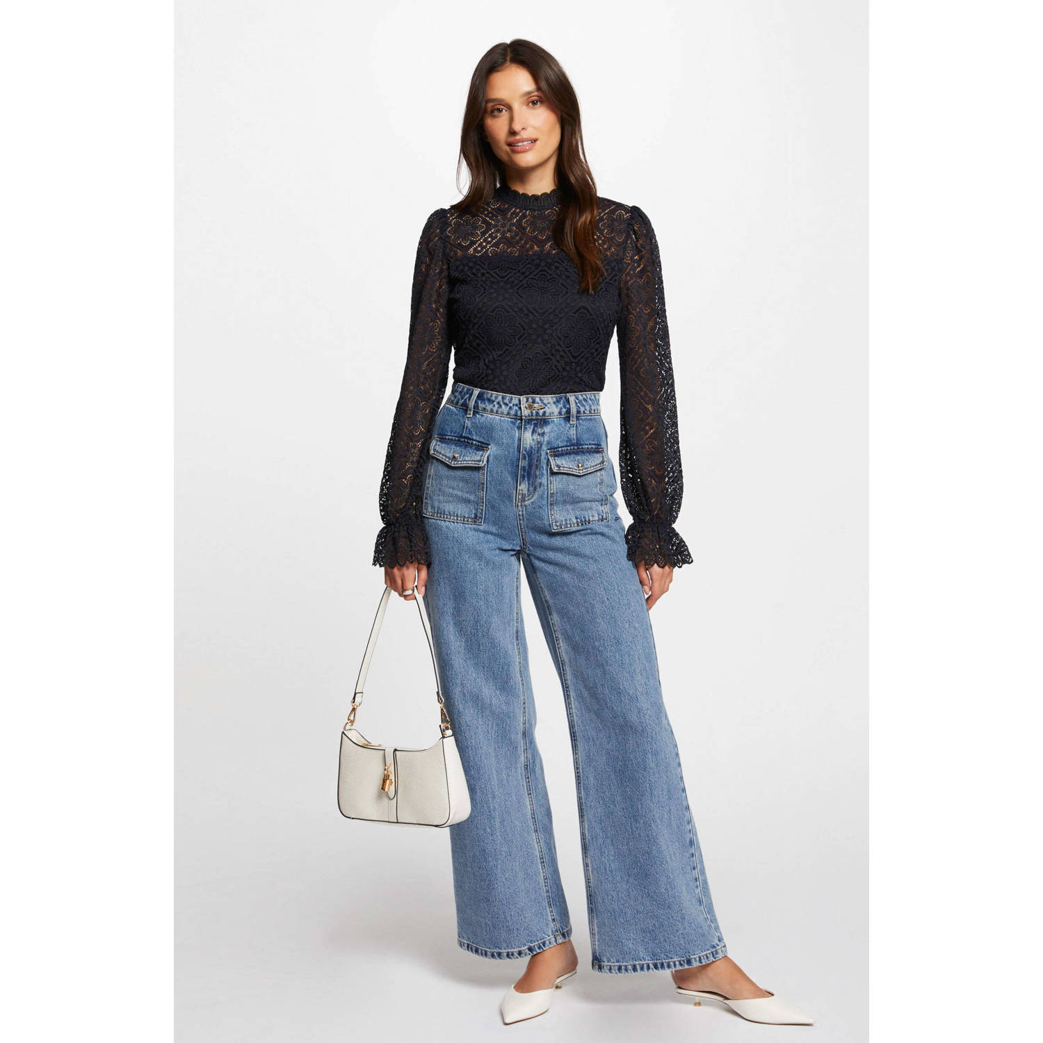 Morgan blouse marine