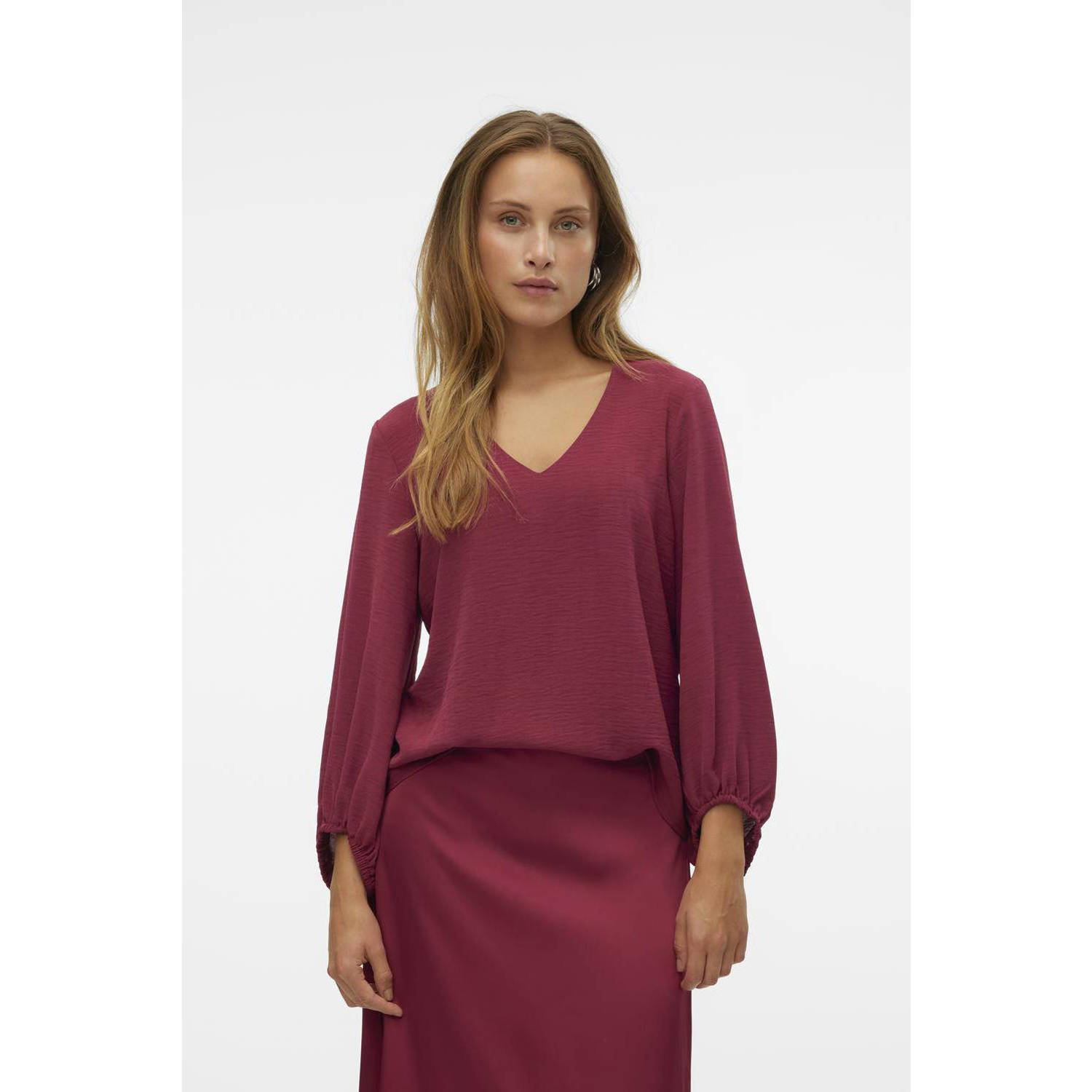 VERO MODA blousetop VMOLIVIA magenta