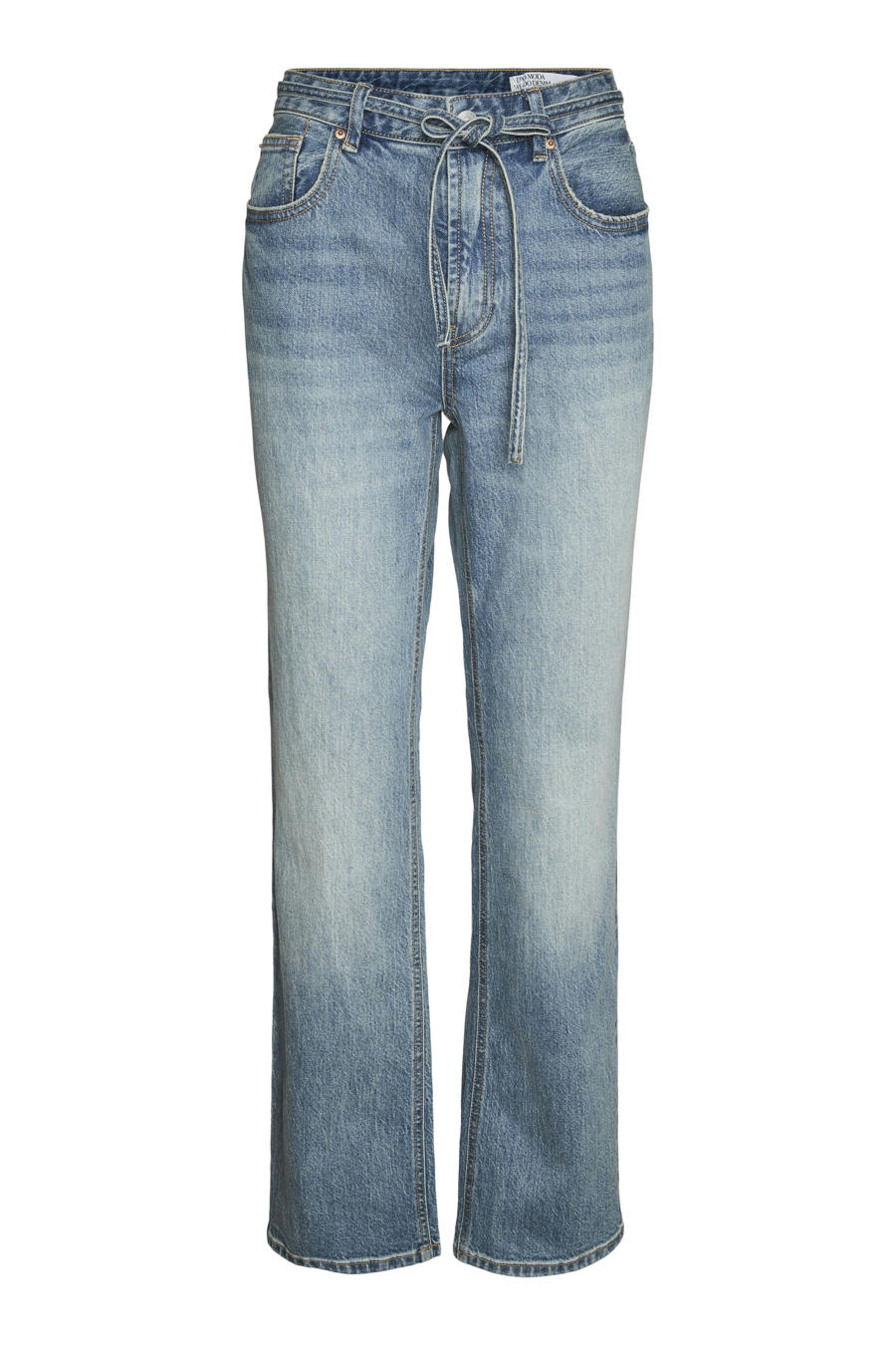 Vero Moda Tall Tessa hr wide jeans RA339 llight blue denim voor lange