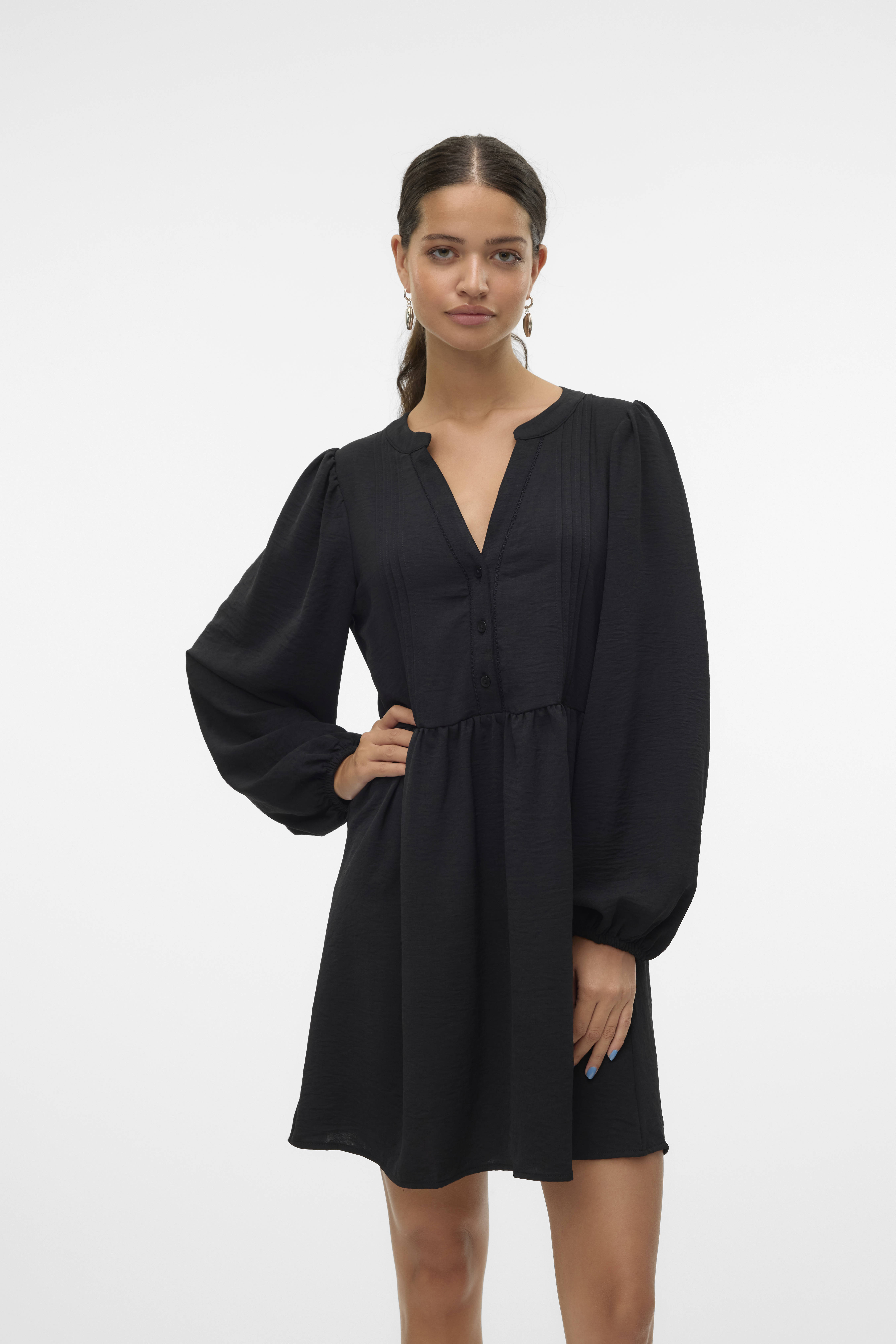 VERO MODA jurk zwart kopen Morgen in huis wehkamp