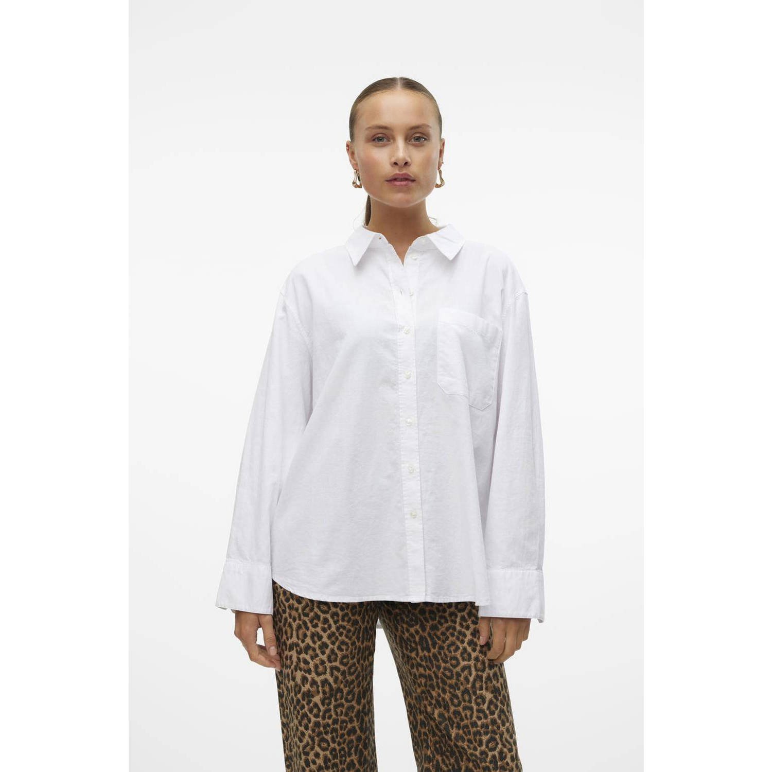VERO MODA blouse VMIDA ecru