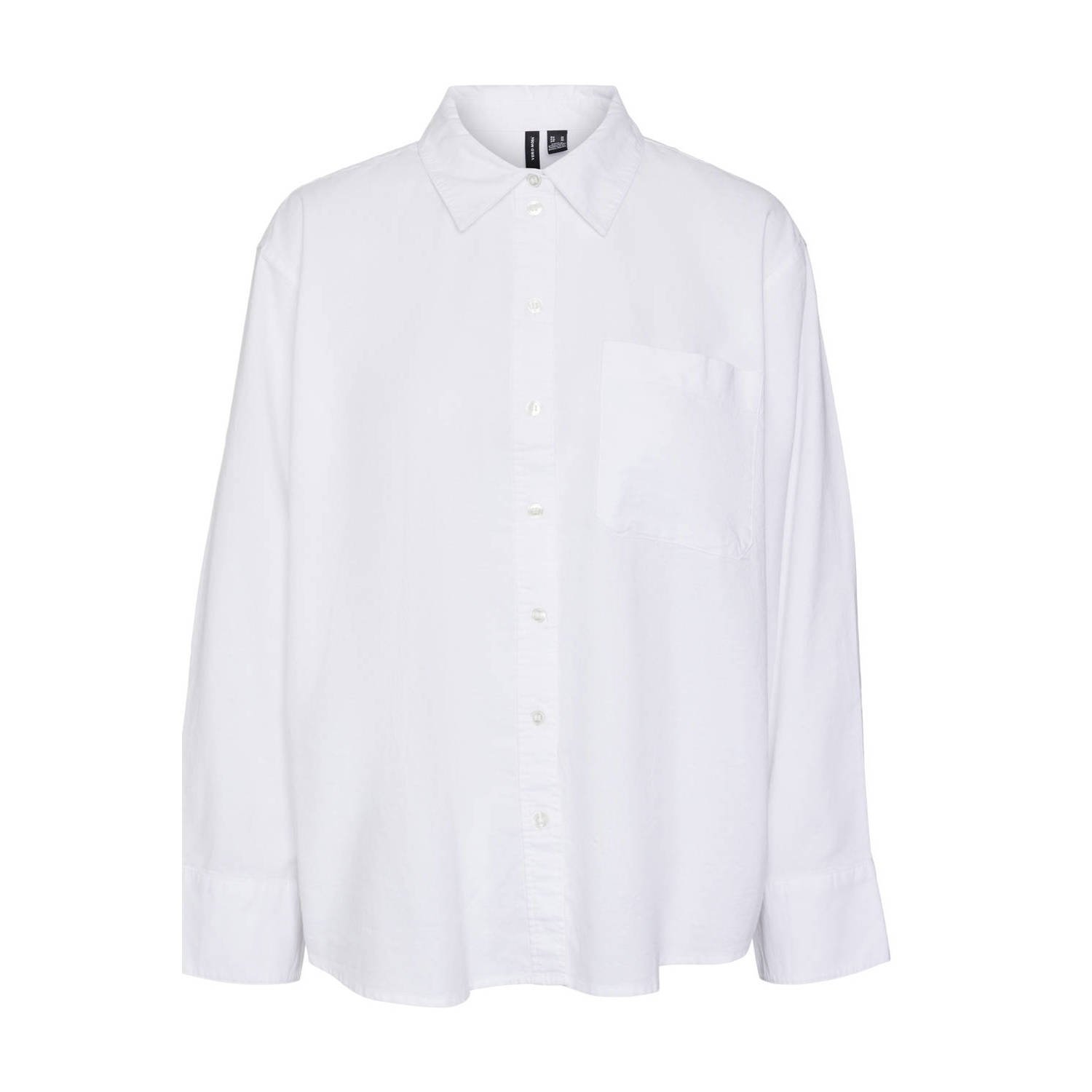 Vero Moda Blouse met lange mouwen VMIDA OXFORD SHIRT WVN GA NOOS