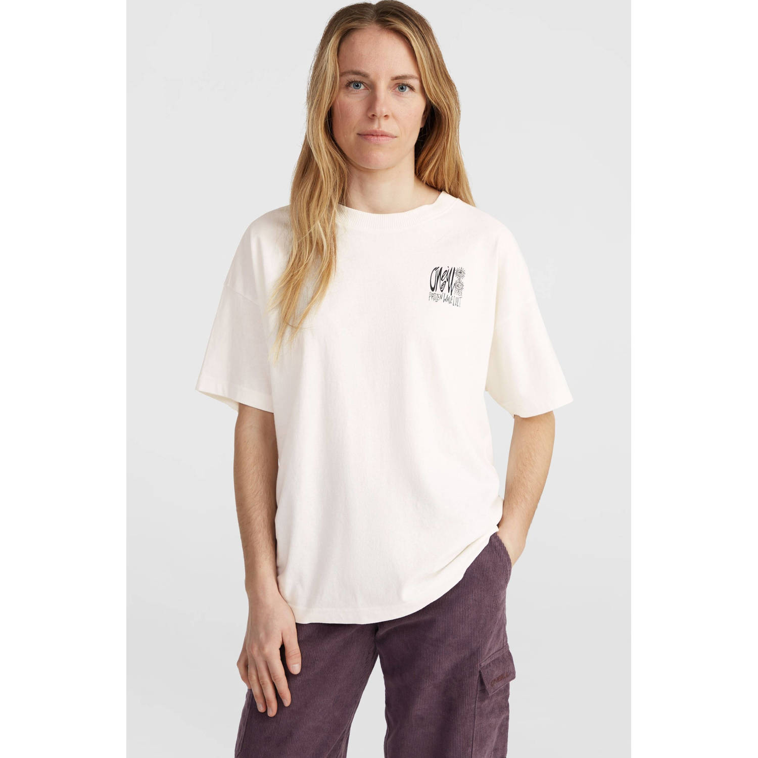 O'Neill jersey T-shirt ecru