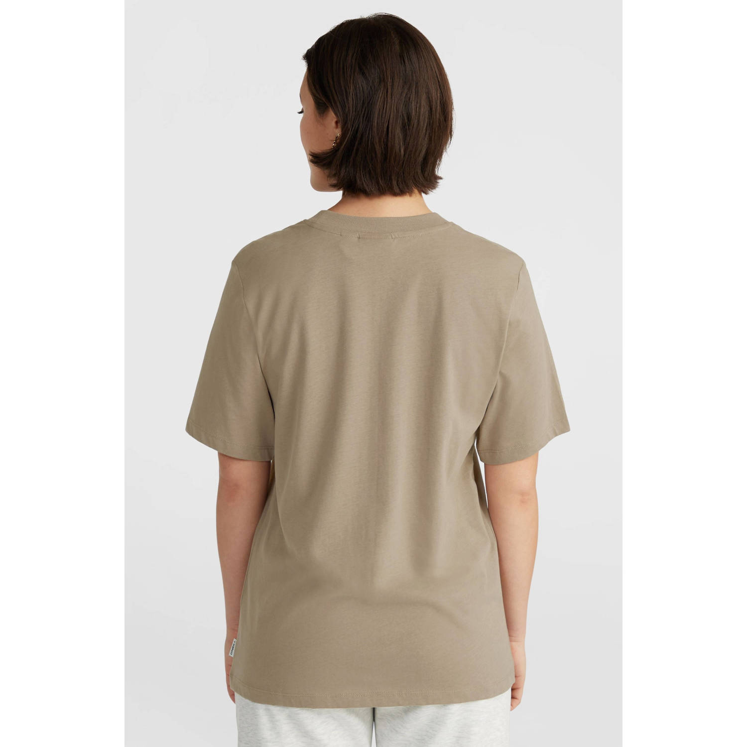 O'Neill jersey T-shirt met printopdruk olijfgroen