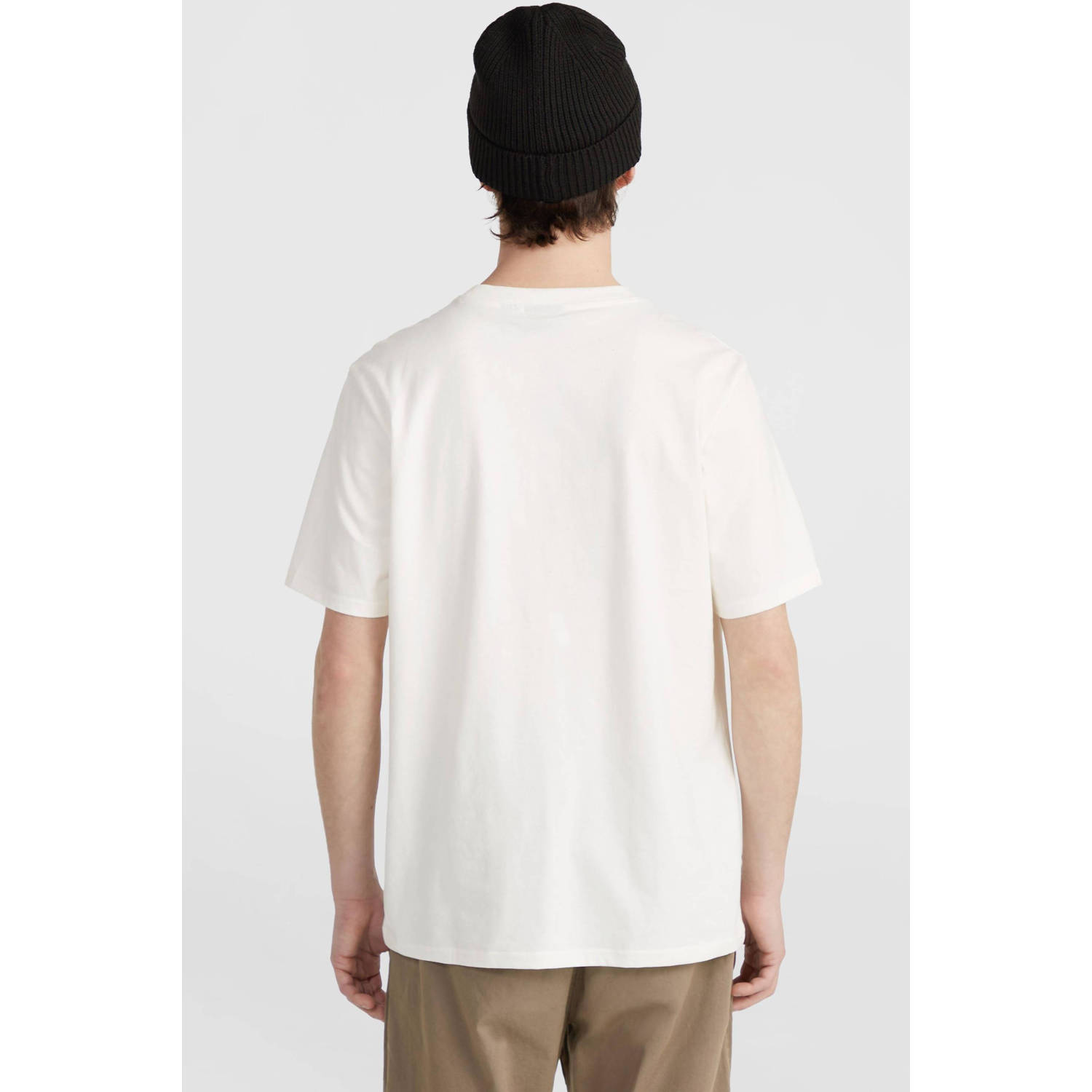 O'Neill oversized T-shirt met printopdruk snow white