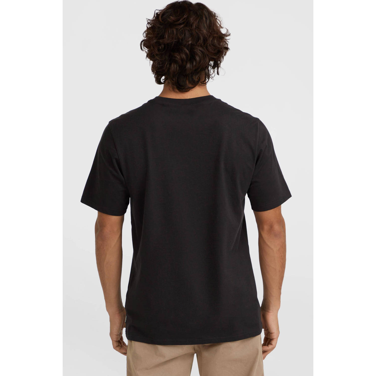 O'Neill oversized T-shirt met printopdruk zwart
