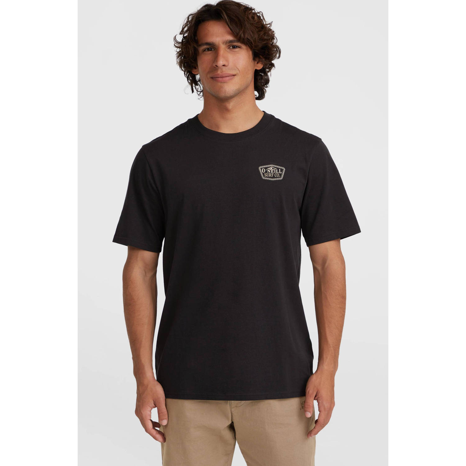 O'Neill T-shirt Korte Mouw T-shirt Small Chest Print