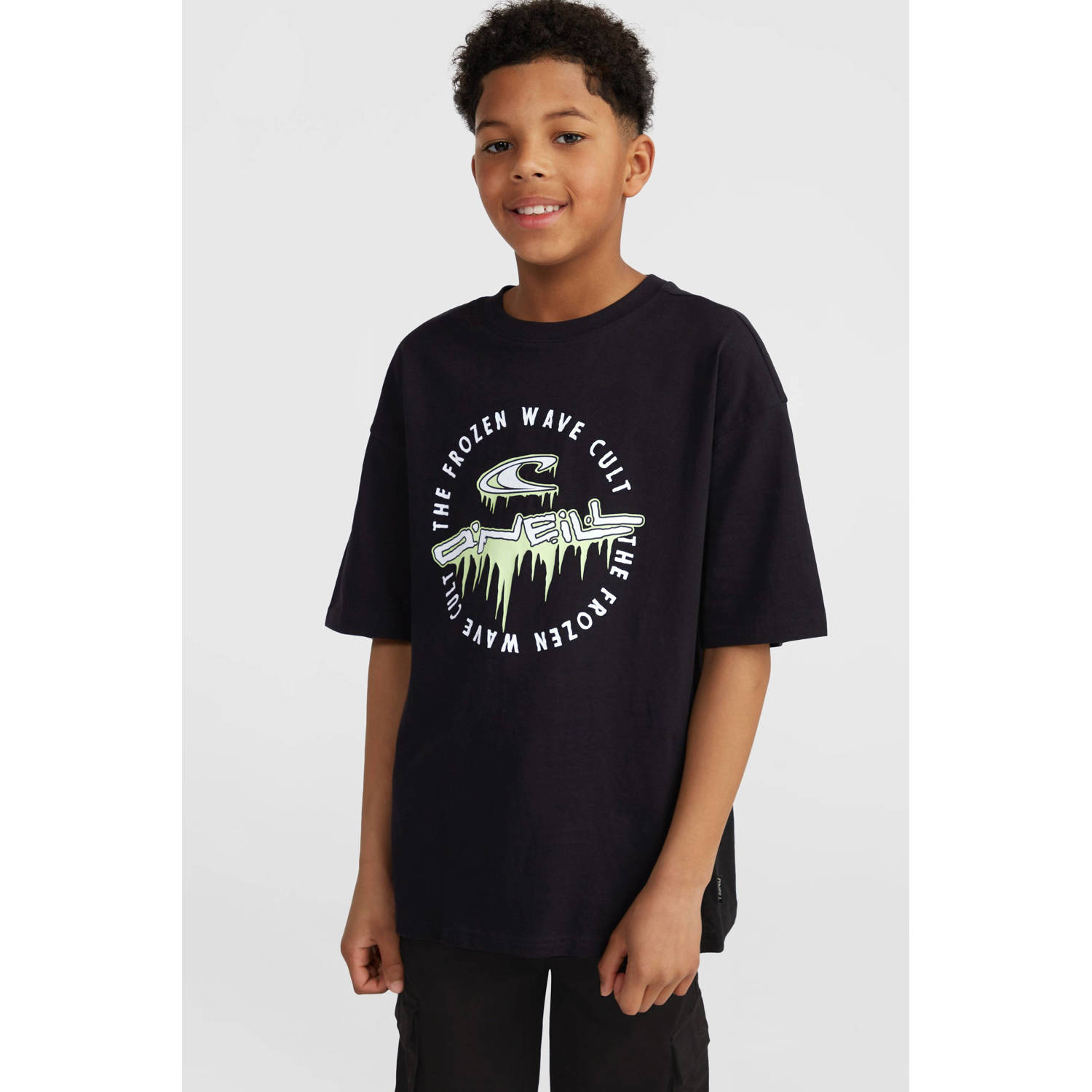 O'Neill T-shirt met printopdruk zwart