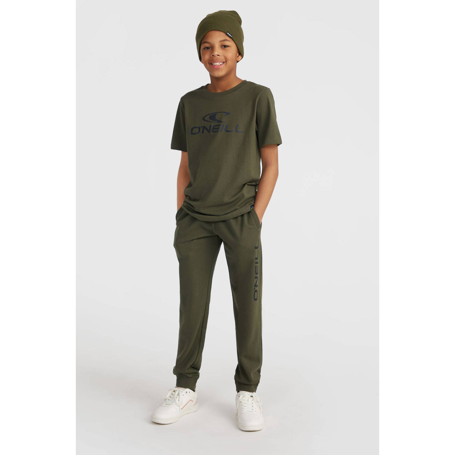O'Neill T-shirt met logo groen