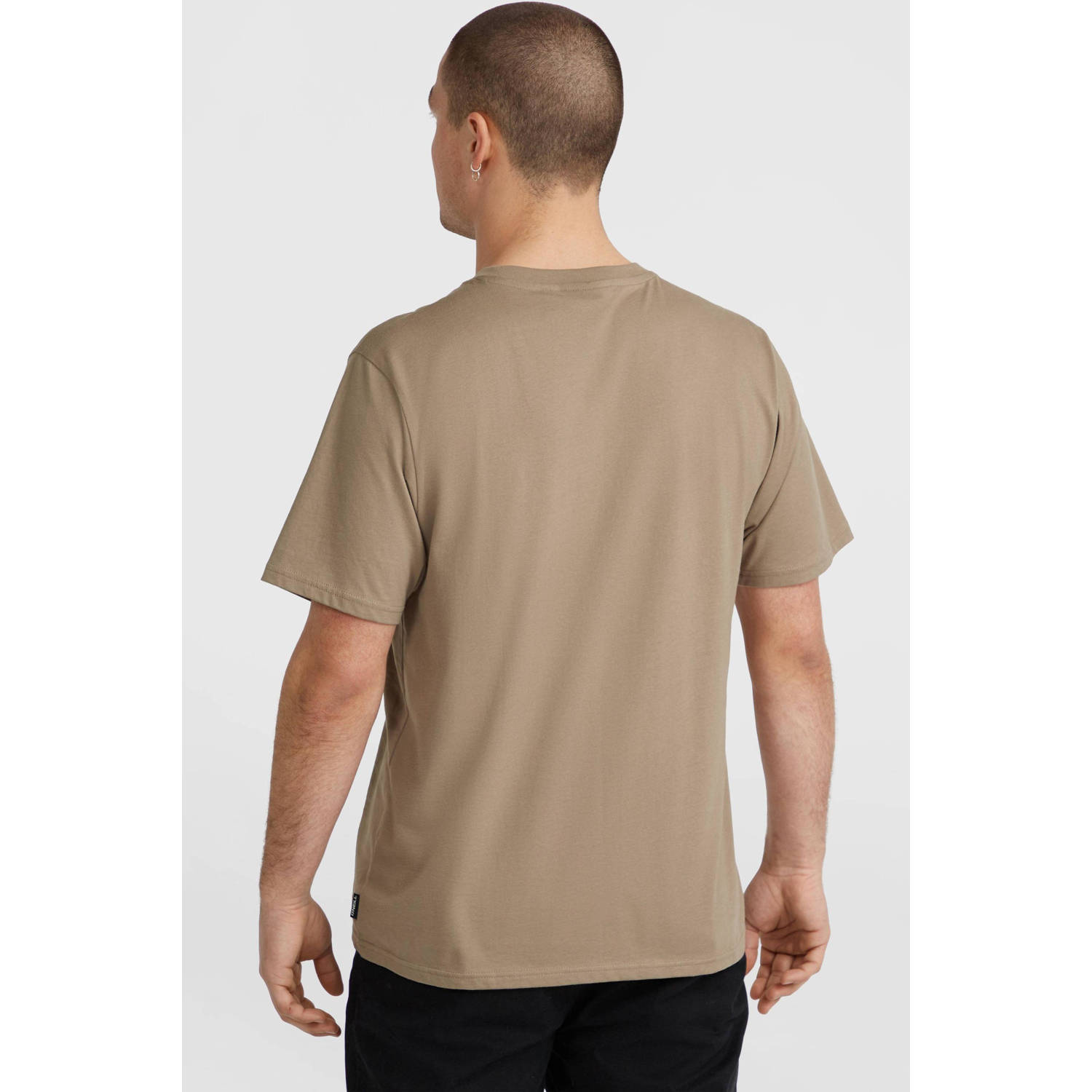 O'Neill regular fit T-shirt met printopdruk concrete