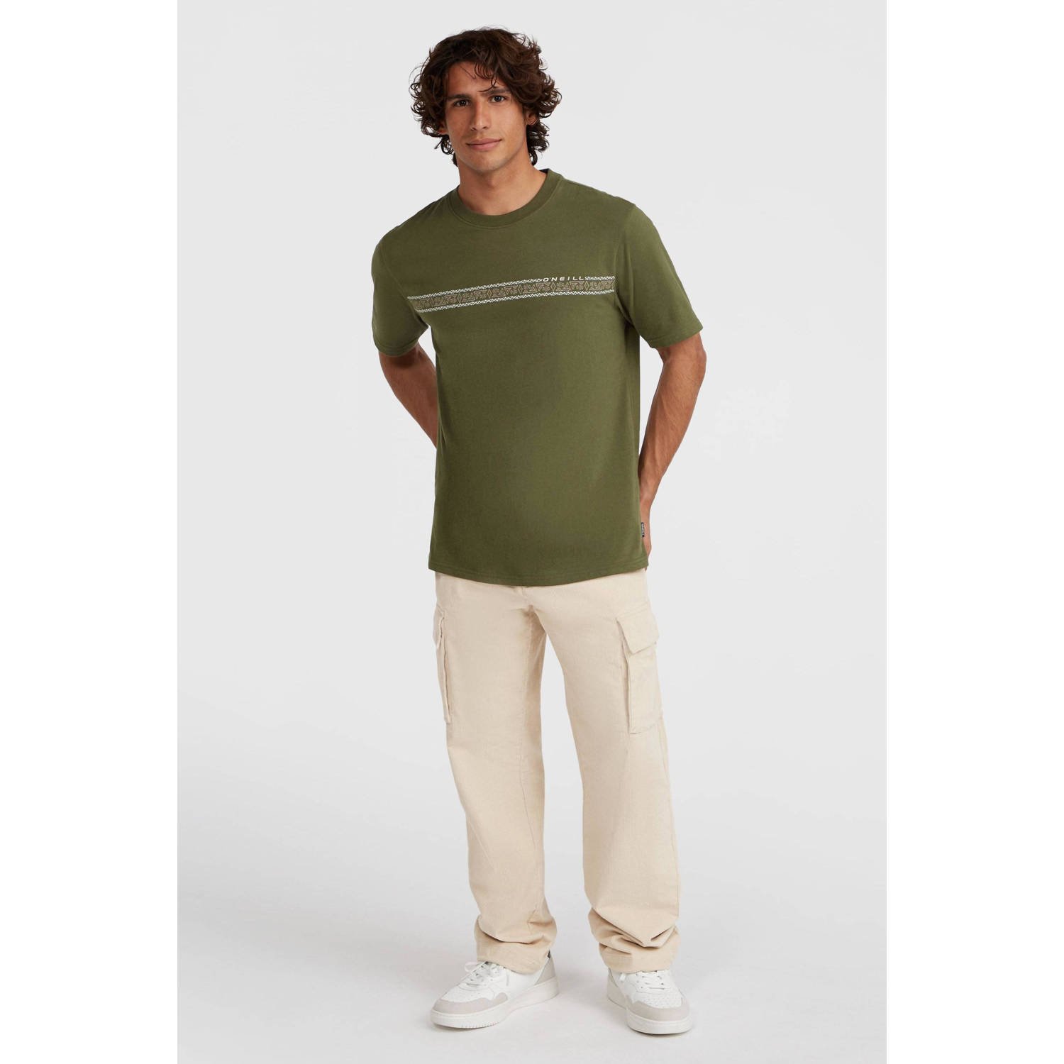 O'Neill T-shirt met printopdruk forest night