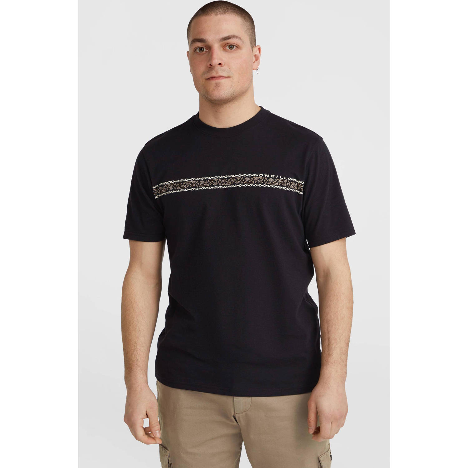 O'Neill T-shirt met printopdruk zwart