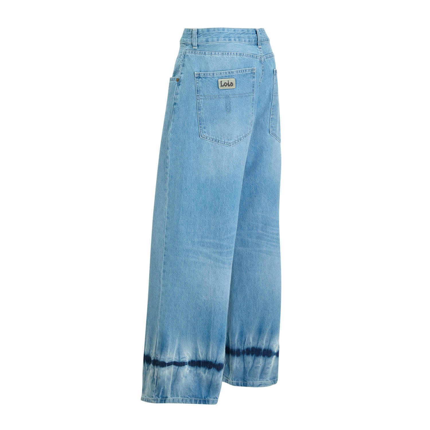 Lois tie-dye high waist wide leg jeans Beatrix stone