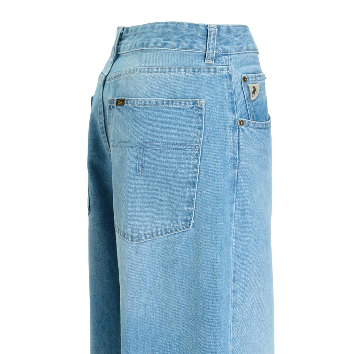 Lois tie-dye high waist wide leg jeans Beatrix stone