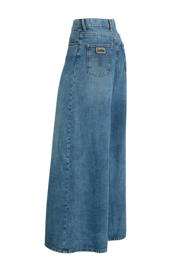 thumbnail: Lois high waist wide leg jeans Marlene dark stone