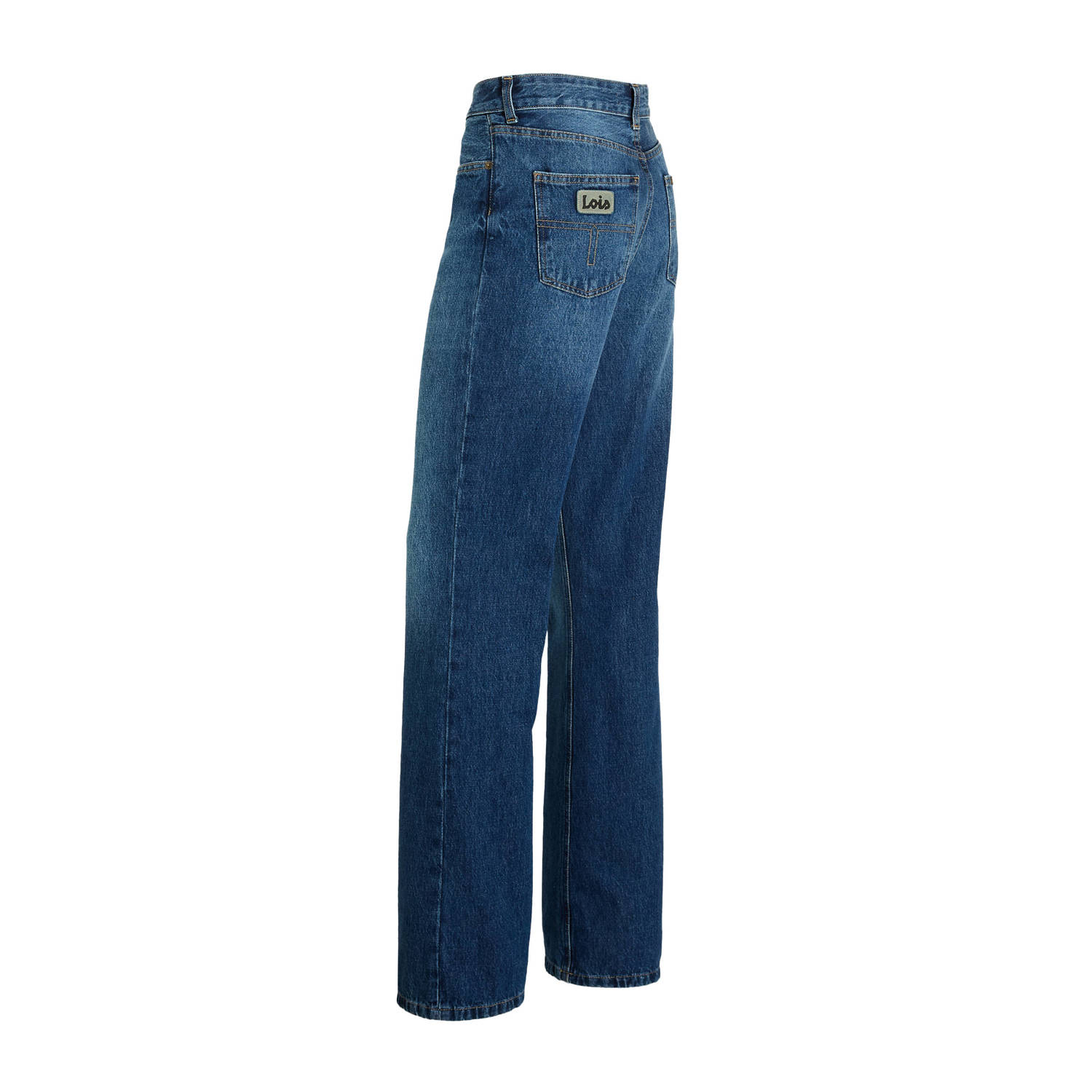 Lois high waist wide leg jeans Ninette stone dirty
