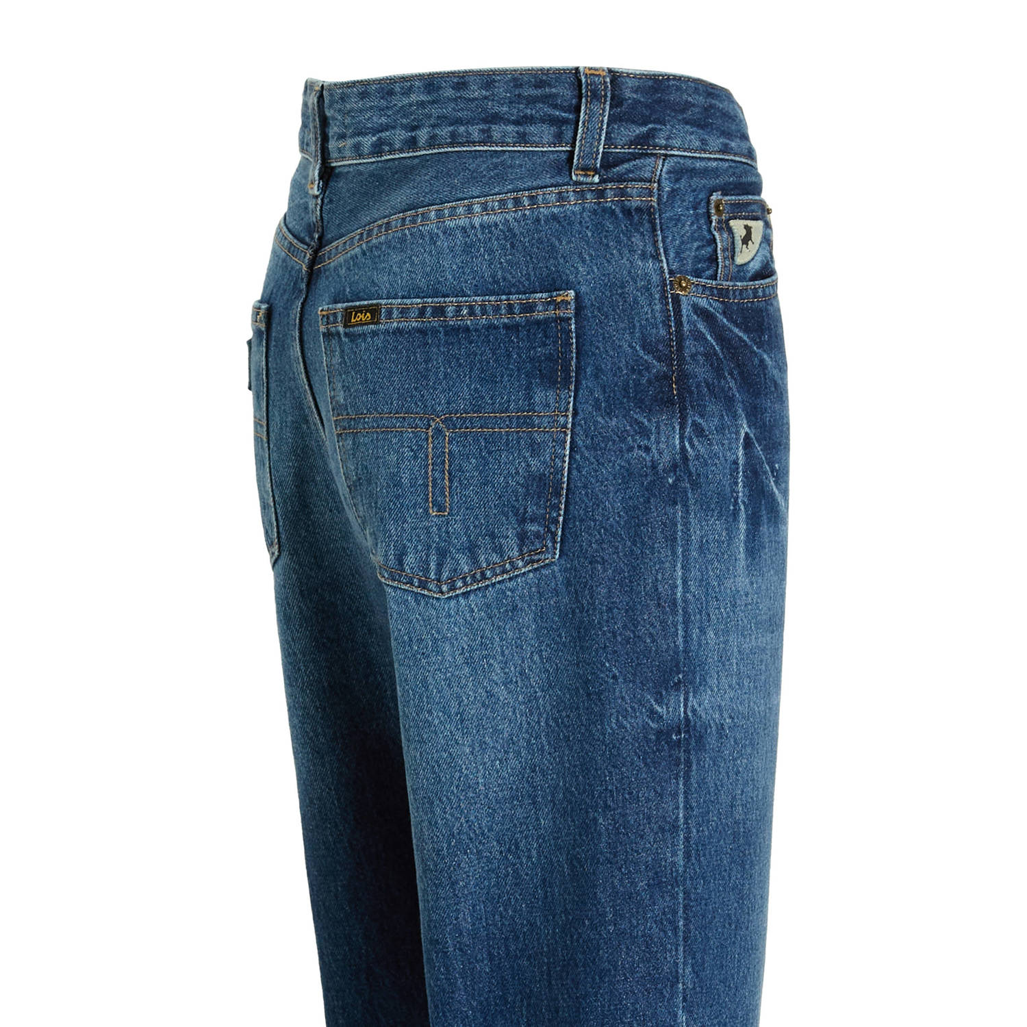 Lois high waist wide leg jeans Ninette stone dirty