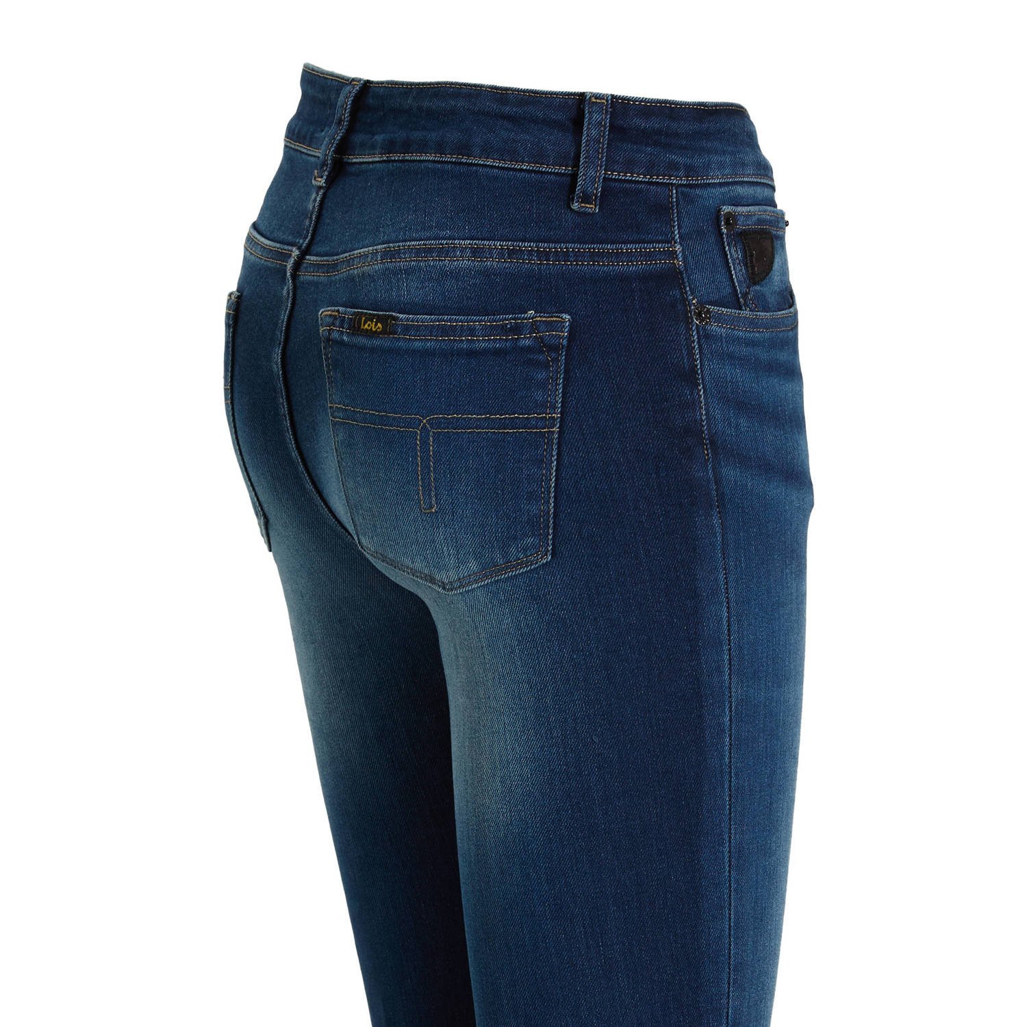 Lois flared jeans Raval 16 dark blue denim