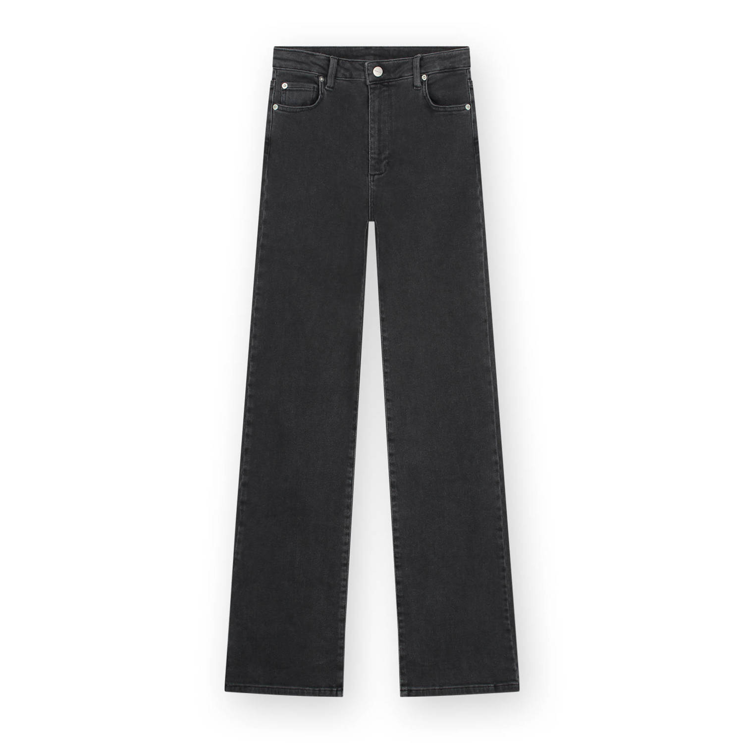 Homage to Denim high waist wide leg jeans Diana grey denim