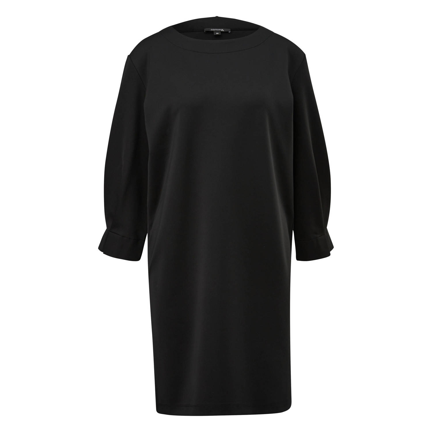 Comma Mini-jurk met ronde hals