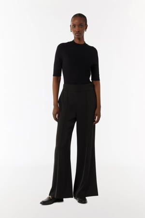 wide leg broek zwart