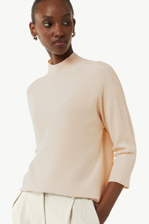 gebreide trui beige