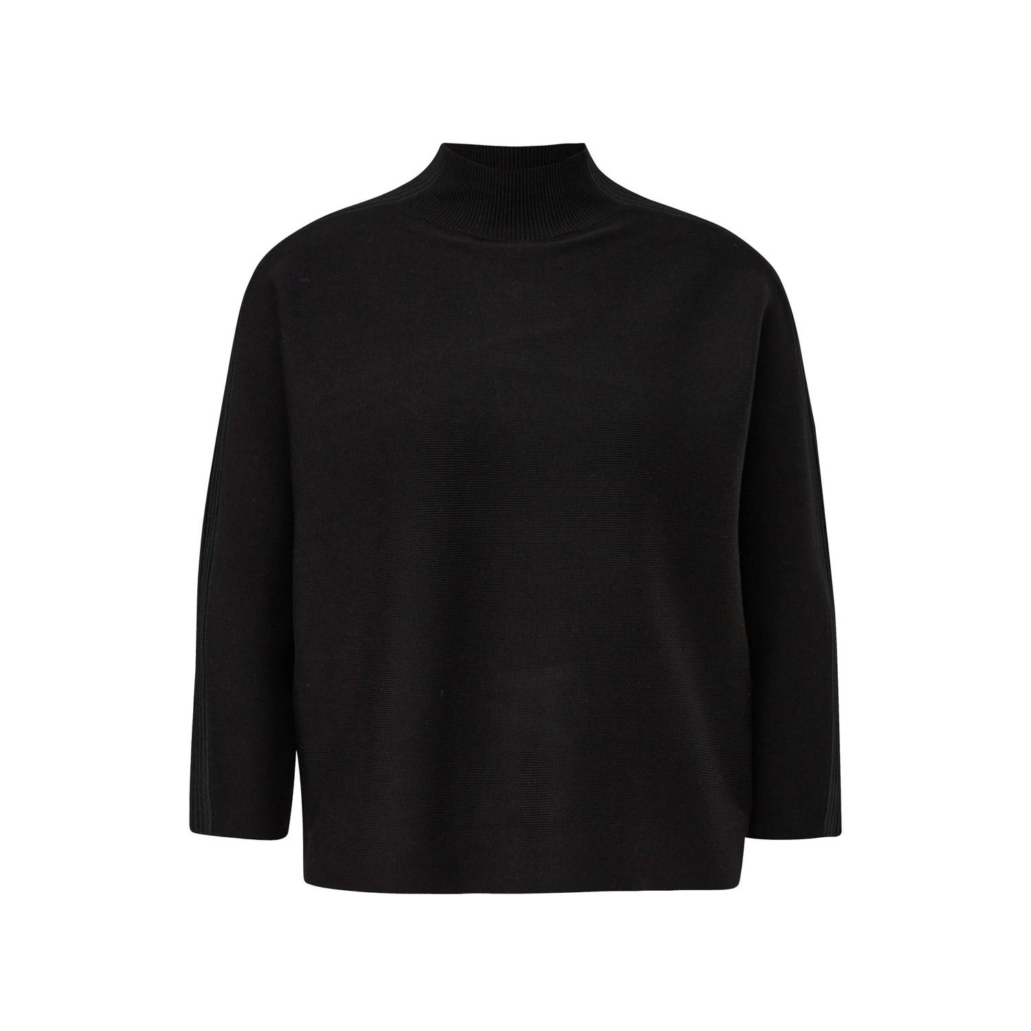 Comma Gebreide pullover met opstaande kraag